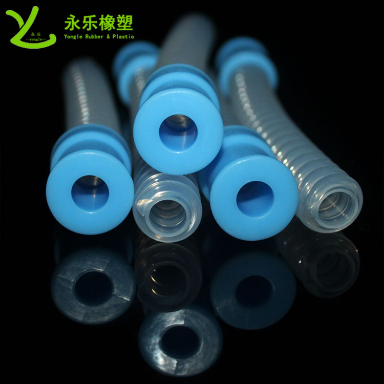 呼吸機硅膠波紋管，醫用硅膠波紋管，無(wú)氣味硅膠波紋管