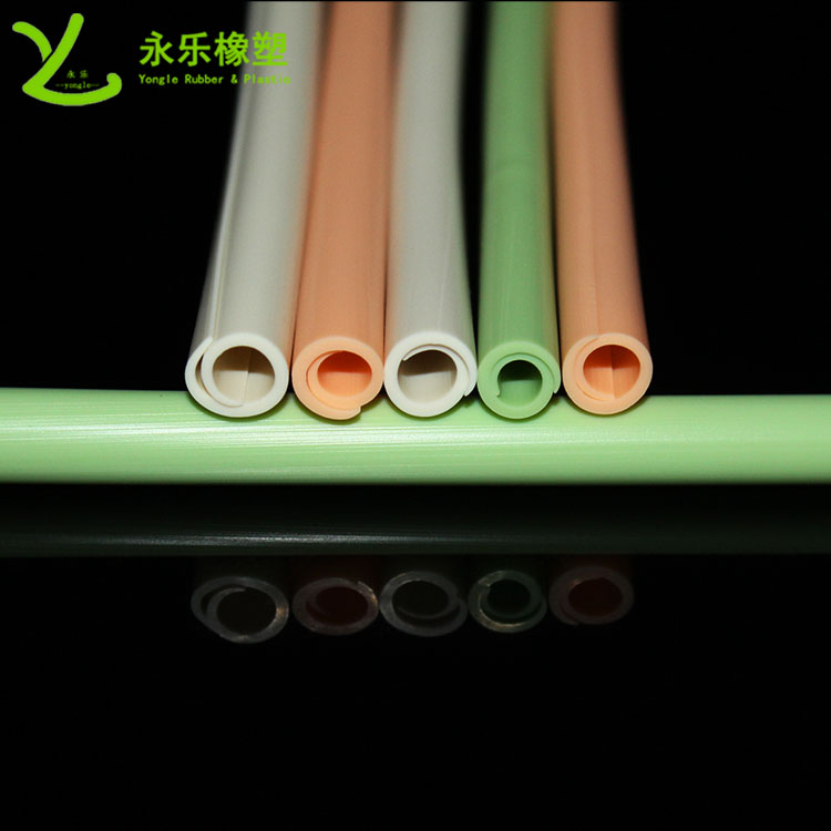 硅膠吸管，擠出異形硅膠吸管，食品級硅膠吸管