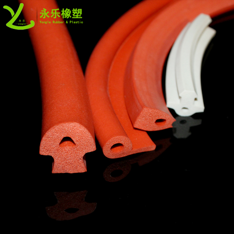 耐高溫發(fā)泡硅膠條，阻燃發(fā)泡硅膠條，細孔硅膠發(fā)泡條